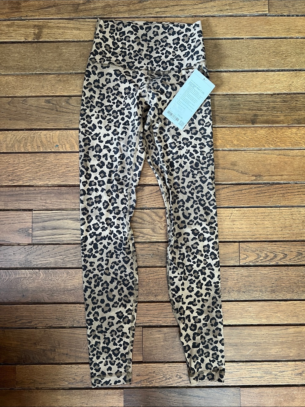 Lululemon Leopard Brown Align HR 25”Leggings Size 4 NWT